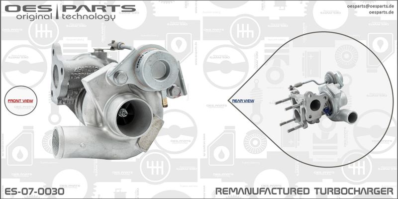 OES PARTS Компрессор, наддув ES-07-0030